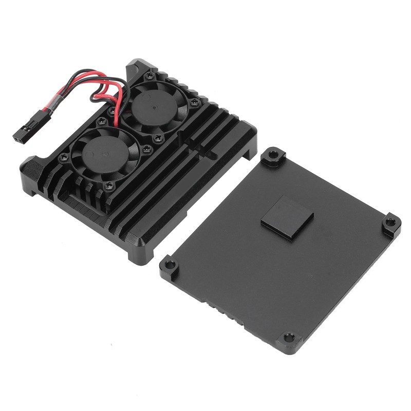 Aluminium Alloy Armor Case Kit with Dual Cooling Fan Heatsink