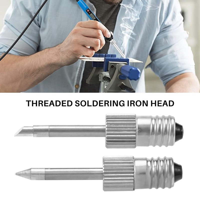 Lamsimoy 3Pcs Brass Soldering Tips USB Soldering Iron Welding Soldering