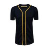 ILTEX Adult & Kids Baseball Jersey Plain Button Down T-Shirt