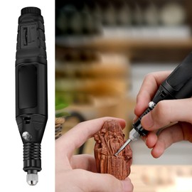 Mini Electric Drill, 12V 13W Electric Hand Drill, Handmade Crafting Mini Drill Pen Drilling Tools Multifunctional Power Rotary Tool for DIY, Wood, Bone Carving Cutting Polishing