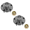 TRQ Front Wheel Hub Left & Right Pair Set of