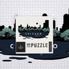 Lantern Press 1000 Piece Jigsaw Puzzle, Chicago, Illinois, Vector City