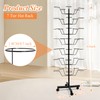 uyoyous 7-Tier Rotating Hat Rack, Freestanding Hat Display Stand with