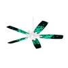 HEX Seafoan Green - Ceiling Fan Skin Kit fits most