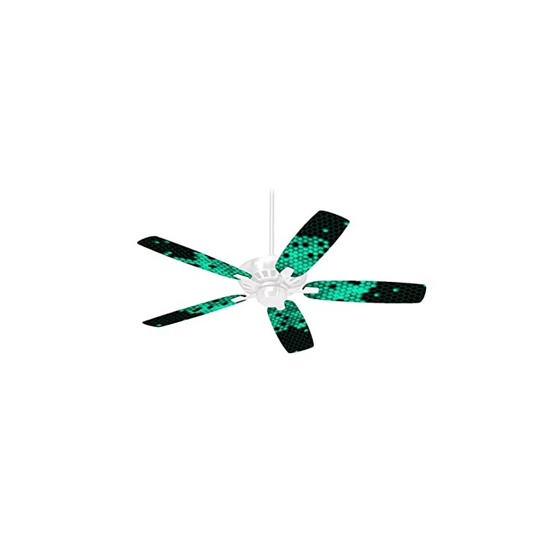 HEX Seafoan Green - Ceiling Fan Skin Kit fits most