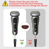 Newding 12V Shaver Charger Compatible with Braun Series 9 7