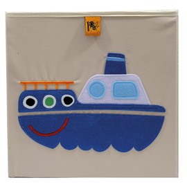 Toot Toot Square Children Storage Box Toy Organiser Foldable (Ship)