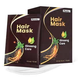 MEIDU Collagen Hair Mask,Treatment Deep  Conditioning Coconut Oil Hair Mask,Ginseng Nourishing,Shine Boosting  ,for All Hair Haircare Conditioner - Specification: 150ml - Travel Set