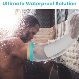 CIVJET Cast Covers for Shower Arm, Waterproof Cast Cover Arm, Cast Cover for Swimming, Cast Protector for Shower Arm Adult, Elbow, Hand, Elbow (Diameter - 7.9")