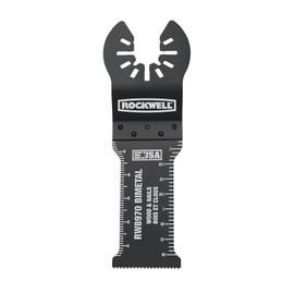 Rockwell RW8970 Tools Sonicrafter Oscillating Multitool Extra Long Extended Life Bimetal Wood & Nail End Cut Blade, 1-1/4"