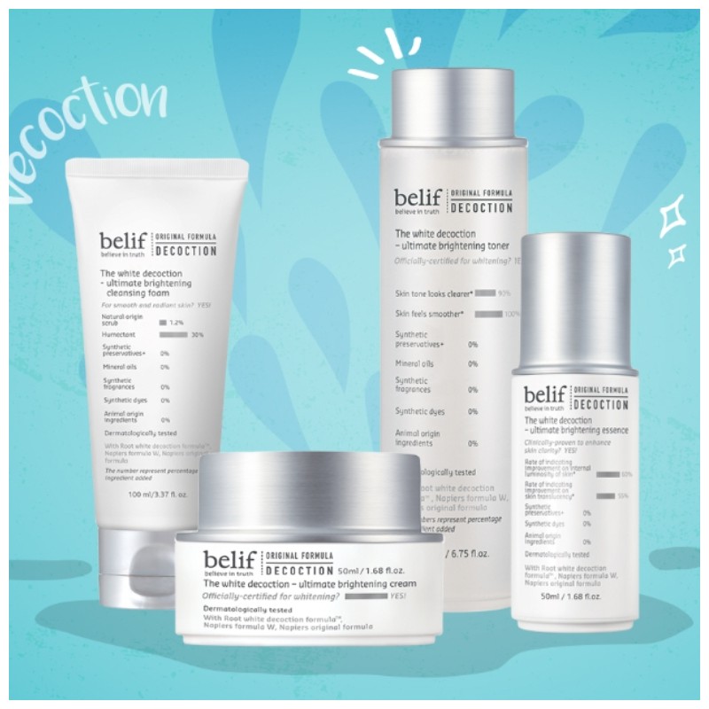 BELIF The White Decoction-ultimate Brightening Cleansing Foam 100ml