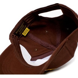 Walking Dead Hat Sheriff's Dept Appliqué Unisex-Adult One-Size Cap Brown