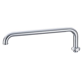 SANEI PA25J-61X2-16 Waist High Pipe, Height 1.2 inches (30 mm), Diameter 0.6 inches (16 mm), Length 9.4 inches (240 mm)