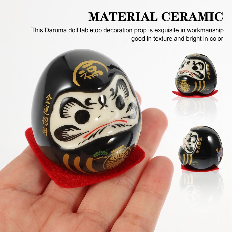 HOMSFOU Japanese Daruma Doll Maneki Neko