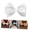 TOVINANNA Elegant Rhinestone Bow Hairpin Small Bows Clip for Girls