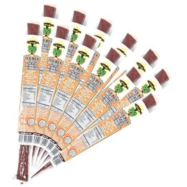 Spicy Habanero Tex-Mex, Sogo Snacks, 100% Grass Fed Beef Sticks. No Sugar, Nitrates, Nuts, MSG. Non-GMO. Gluten Free Beef Jerky. Soy Free, Dairy Free Snacks. Paleo & Keto Snack (Tex-Mex, 24 Cnt)