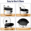 NiHome Slow Cooker Lid Holder for Hands-Free Cooking, Fits Various