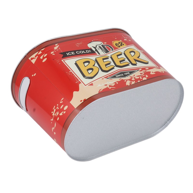 Printed Beverage Ice Bucket Universal Rust Protection Large Calibre Ice