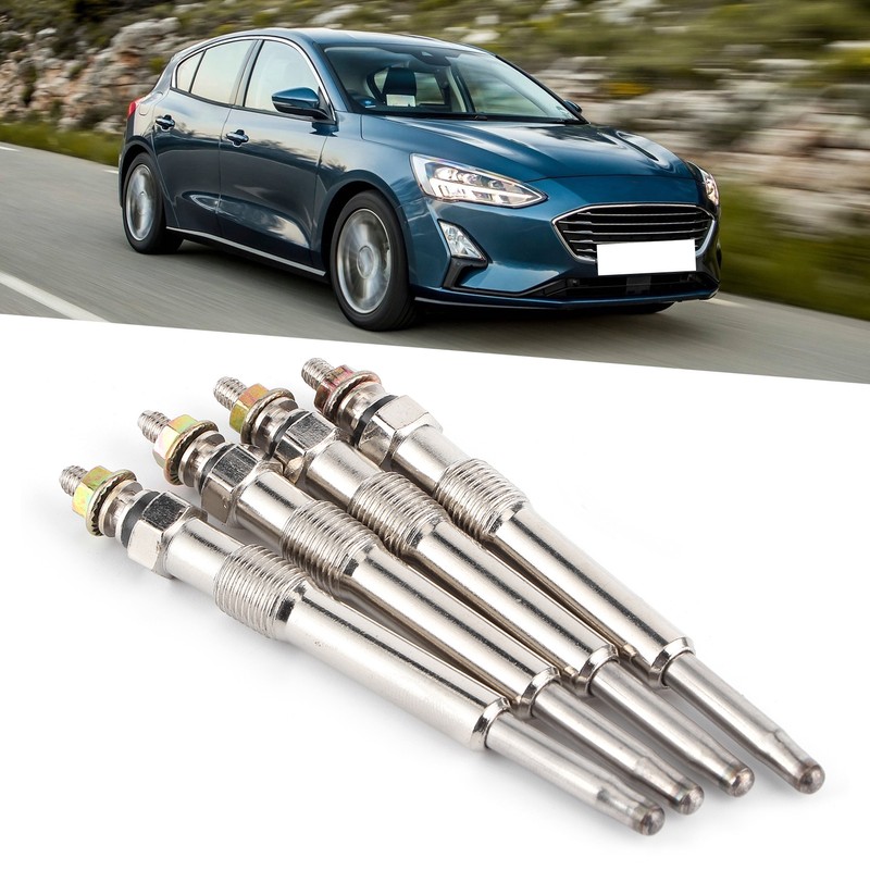 4Pcs/Set Universal Glow Plugs Diesel Pre‑Heating Heater Plug Fit for