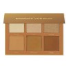 Paleta Bronzer Iluminador Kara Beauty Brillo Natural 2 En 1