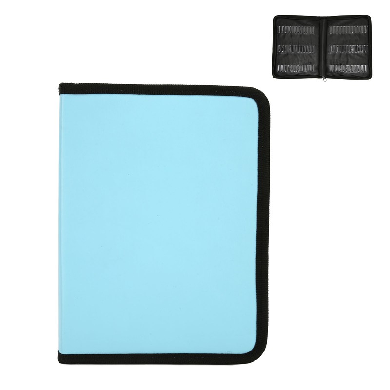 Nail Drill Bits Storage Bag Large Capacity Dustproof Portable Nail