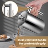 Eidoct 350ml Stainless Steel Double Wall Heat Resistant Coffee Press,