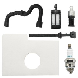 Hoypeyfiy Chain Saw Spark Plug Oil Tube Filters Kit, Replacement for Stihl 017 018 MS170 MS180 Chainsaw