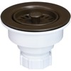 BLANCO, Café Brown 441094 SILGRANIT-Matched Kitchen Drain Basket Strainer, 3.5"