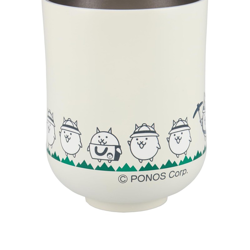 Nyanko Daishouten Original Stainless Steel Yunomi Gamatoto Expedition Team &