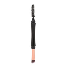 Brocha para Cejas de Doble Punta, Brocha para Delineador de Ojos con Tinte en ángulo, Exquisita Brocha para Sombra de Ojos, Espiral de Doble Punta con Cubierta Cepillos para Sombras de Ojos