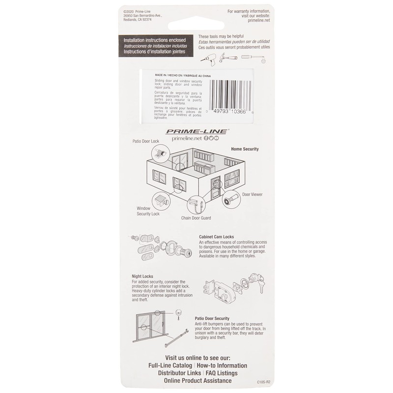 Prime-Line Products U 10366 Deluxe Door Knocker, Satin Nickel, 5-13/16
