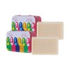 프리젠(FREESENS) 프리젠 파리 사봉 내추럴 마르세유 솝 세안 비누 - 코튼플라워 2개 Frizen Paris Sabon Natural Marseille Soap for Facial Cleansing - Cotton Flower (2 pieces)