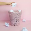 balvi Waste Paper Bin Letters Colour Pink with Original Design