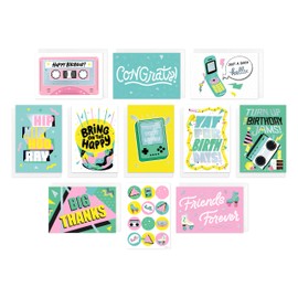 American Greetings 10-Count All Occasions Card Bundle with Envelopes- Birthday, Congrats, Support, Friendship, and Thank you