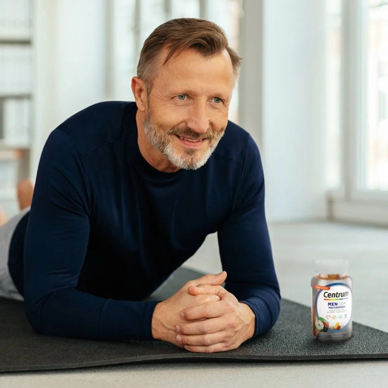 Centrum Multivitaminico Hombre 50 + 80 Gomitas Suplemento