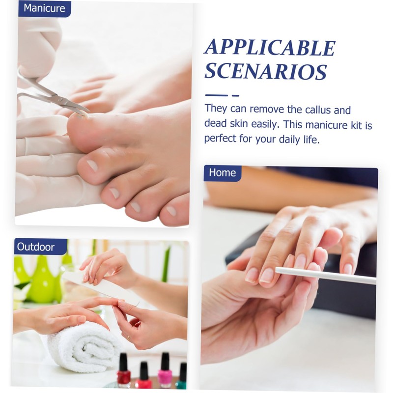 NOLITOY Nail Grinder Manicure Set Multi-function Household Manicure Tool Pedicure