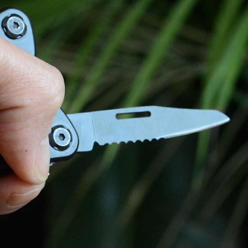 Multitool Pliers Pocket Size Knife Screwdriver File Bottle Opener Saw