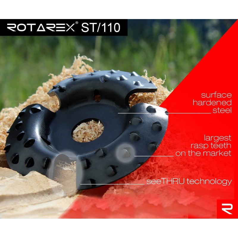 Stamina ST Angle Grinder Wooden Disc 110 mm - Angle