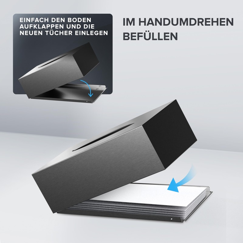 ovimar Styggehoe Cosmetic Tissues Box | Made of Fine Stainless