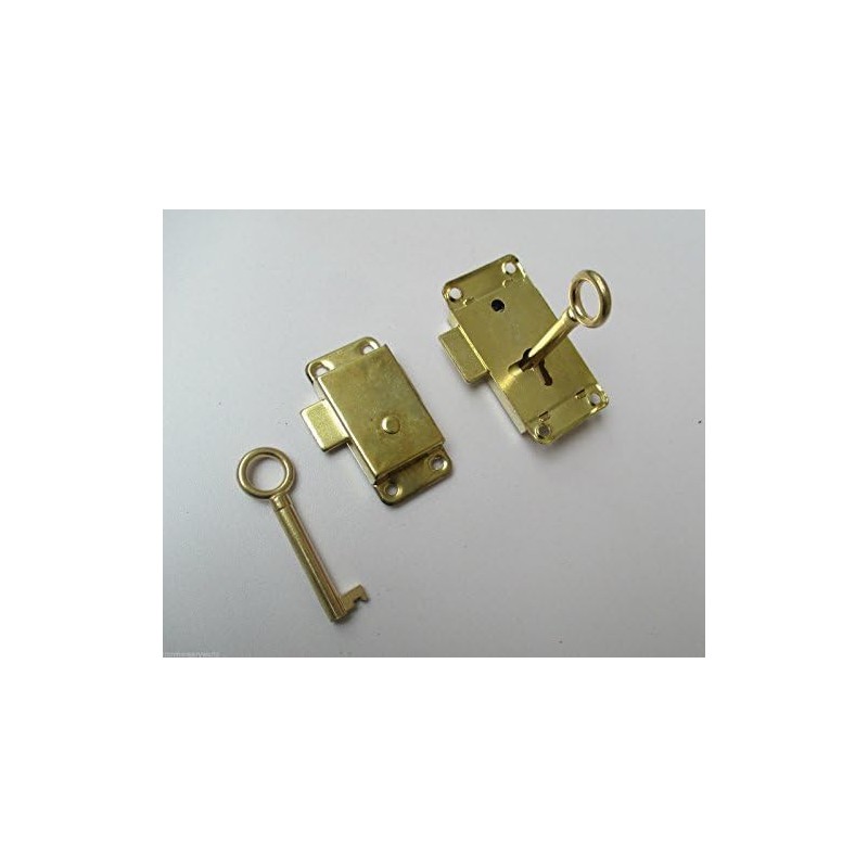Wardrobe Cabinet Cupboard Drawer Surface Lock and Key 63mm (2.1/2