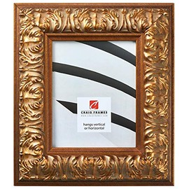 Craig Frames Barroco, Antique Gold Baroque Picture Frame, 16 by 24 Inch