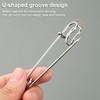 Large Safety Pins - ShiningUU 14-Pack Strong Extra Large Stainless
