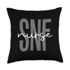 SNF Nurse Skilled Nursing Facility Week Appreciation Throw Pillow