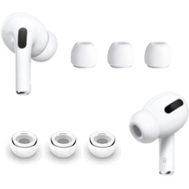 ALXCD 3 Pairs Ear Tips Compatible with AirPods Pro 2, XS Size Silicon Earbud Tips Eargel Replacement Eartips, Compatible with AirPods Pro 2 [White xs]