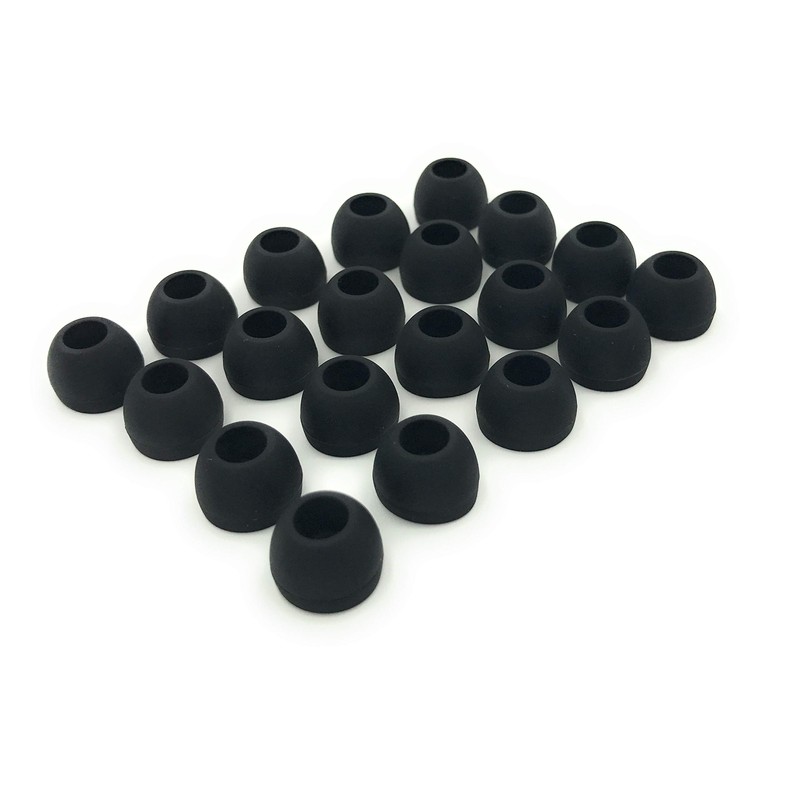 Earbudz 10 Pairs Medium Earbud Tips Silicone Replacement Ear Bud