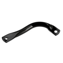 Exhaust Strut Short Enduro Steel Black PPB - Simson S51E, S70E, S53, S83