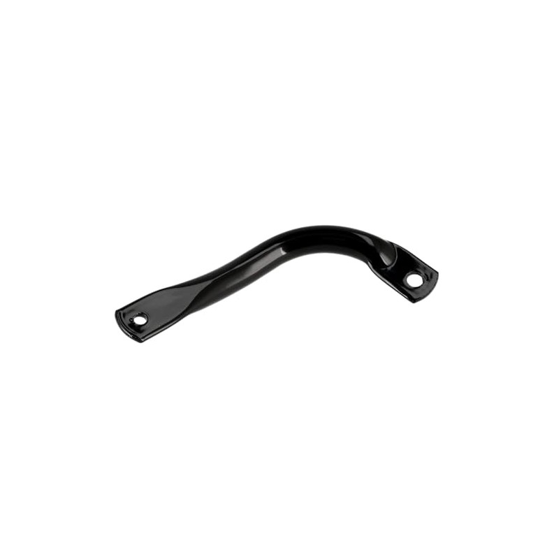 Exhaust Strut Short Enduro Steel Black PPB - Simson S51E,
