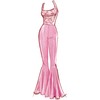 McCall's M8534H5 Misses' Flare Leg Knit Jumpsuits Sewing Pattern Packet,