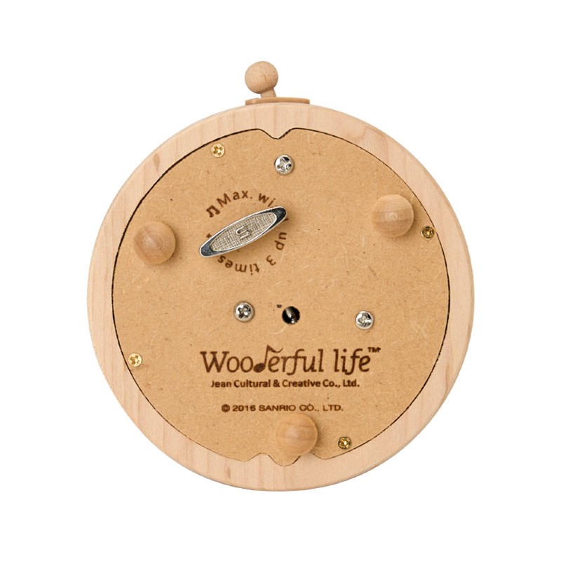 Sanrio 087238 Wooden Music Box, Ballerina, Interior, Present, Gift