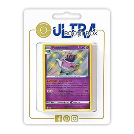 my-booster SWSH045-FR25-UB-SV053 Polthégeist (Mortipot) SV053/SV122 Secret Dazzling Myboost X Epée et Bouclier 4.5 Destinées Radieuses, Box of 10 French Pokémon Cards